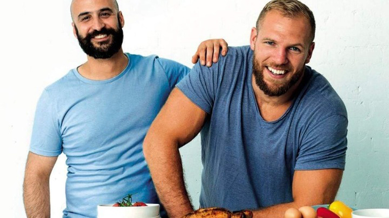 Νέο βιβλίο με συνταγές υγιεινής διατροφής έγραψε ο σταρ του ράγκμπι Τζέιμς Χάσκελ