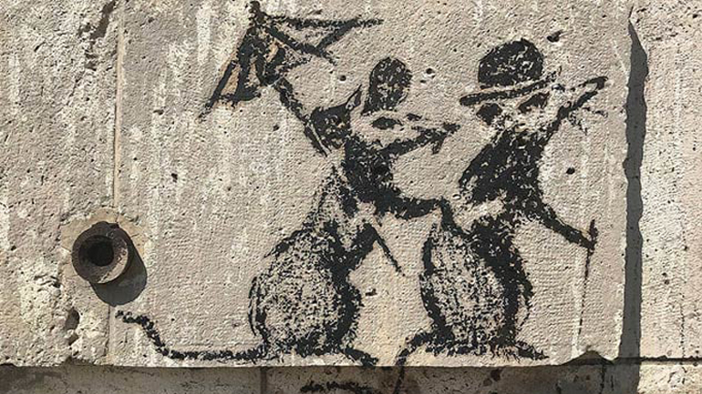 Το Τόκιο διενεργεί έρευνα για το εάν ένα γκράφιτι είναι έργο του Banksy