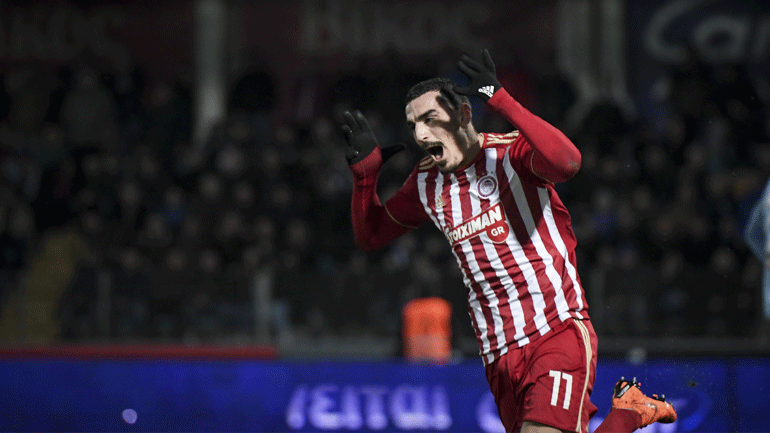 Νικητής στα Γιάννενα ο Ολυμπιακός, 2-1 τον ΠΑΣ