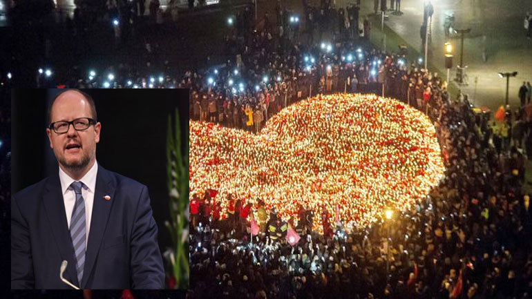 Η Πολωνία αποχαιρετά τον δήμαρχο του Γκντανσκ Η Πολωνία αποχαιρετά τον δήμαρχο του Γκντανσκ