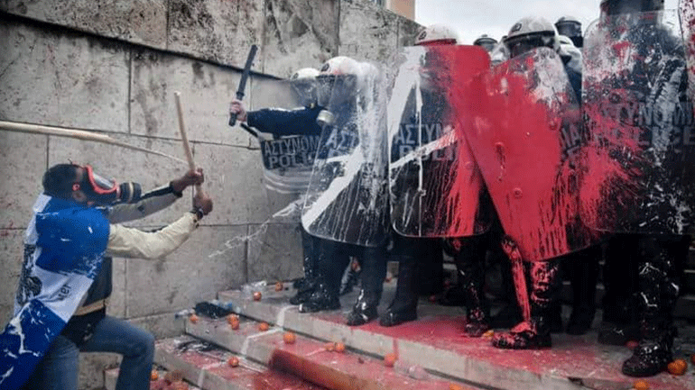 Ένωση Αστυνομικών για επεισόδια: «Να τελειώνουν τα πολιτικά παιχνίδια στην πλάτη μας»