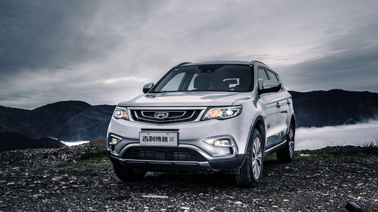 Η Geely ταξινόμησε 1.382.119 καινούργια αυτοκίνητα το 2018