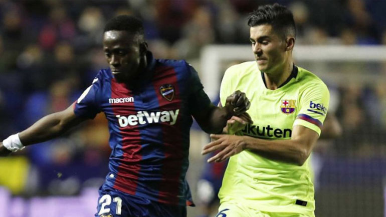 Λεβάντε: Προσφεύγει στο CAS για τον αγώνα κυπέλλου με την Μπαρτσελόνα