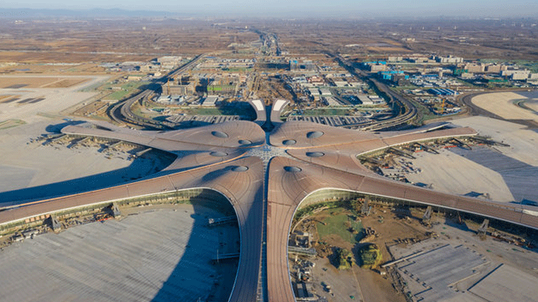 Ταινία επιστημονικής φαντασίας θυμίζει το νέο αεροδρόμιο του Πεκίνου