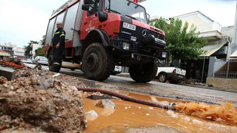 Ιωάννινα: Προβλήματα από τις ισχυρές βροχοπτώσεις που πλήττουν την Ήπειρο