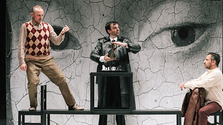 Φωτογραφίες από τις πρόβες της όπερας «Έντα Γκάμπλερ» στην Εναλλακτική Σκηνή της ΕΛΣ