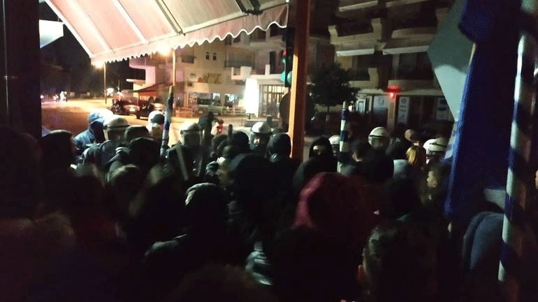 Κατερίνη: Επεισόδια σε σπίτι βουλευτή του ΣΥΡΙΖΑ – Δύο αστυνομικοί τραυματίες