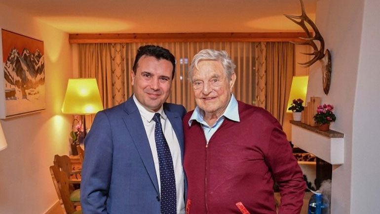 Τετ α τετ Ζάεφ – Σόρος στο Νταβός