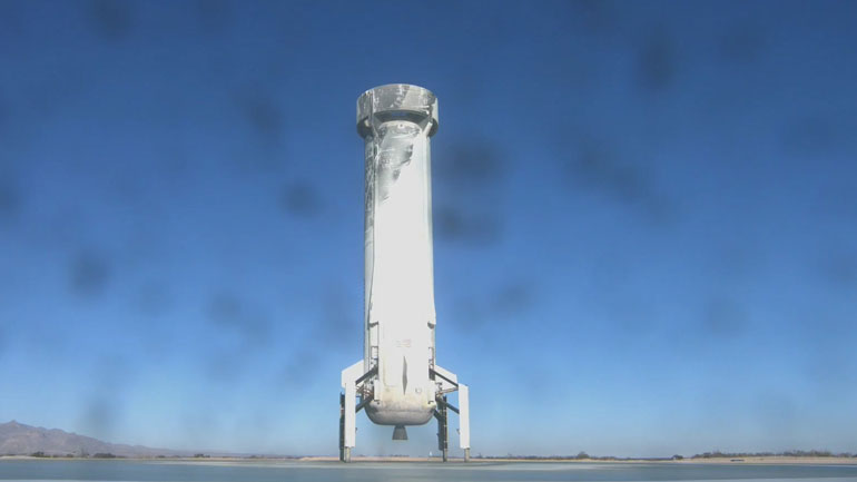 Πραγματοποιήθηκε η δέκατη δοκιμαστική πτήση του επαναχρησιμοποιούμενου πυραύλου New Shepard