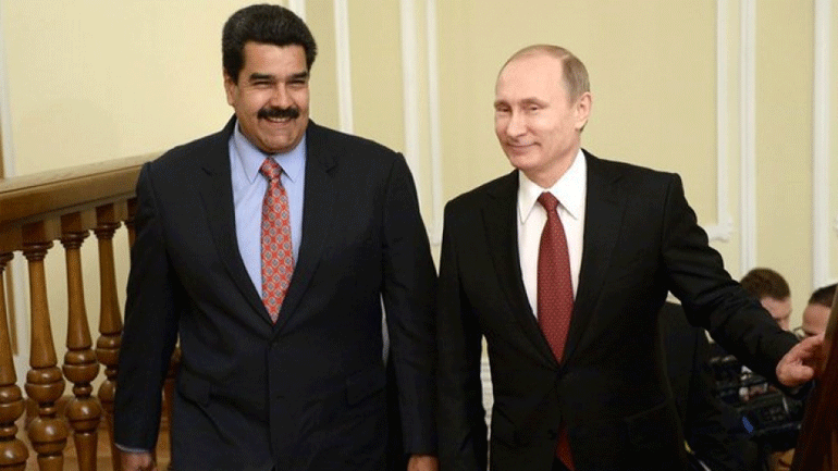 Τηλεφωνική επικοινωνία Πούτιν – Μαδούρο