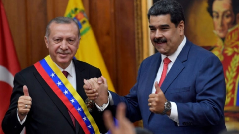 Ερντογάν προς Μαδούρο: «Μείνε όρθιος, είμαστε στο πλευρό σου»