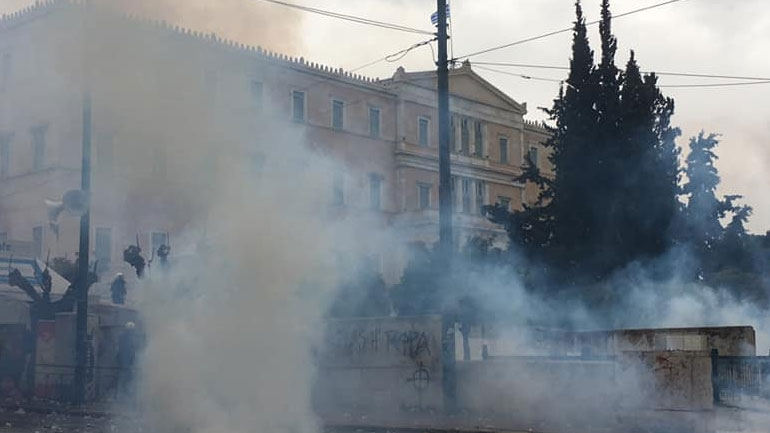 Συλλαλητήριο: Κρατούμενος ένας από τους συλληφθέντες – Είχε εμπλακεί στην επίθεση στη «Φαβέλα»
