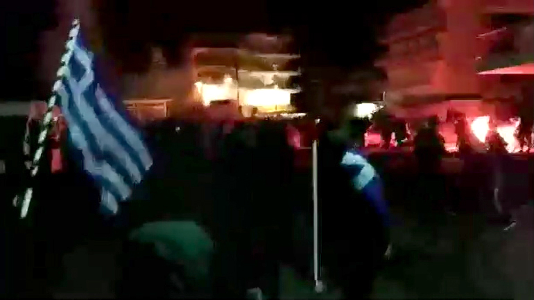 Κατερίνη: Επεισόδια έξω από το σπίτι της βουλευτoύ του ΣΥΡΙΖΑ, Μπέττυς Σκούφα