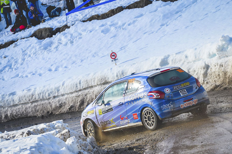 Ο Νίκος Παυλίδης από την Θεσσαλονίκη μαζί με τον Ιρλανδό Allan Harryman συμμετέχουν στο ράλι Μόντε Κάρλο με ένα Peugeot 208