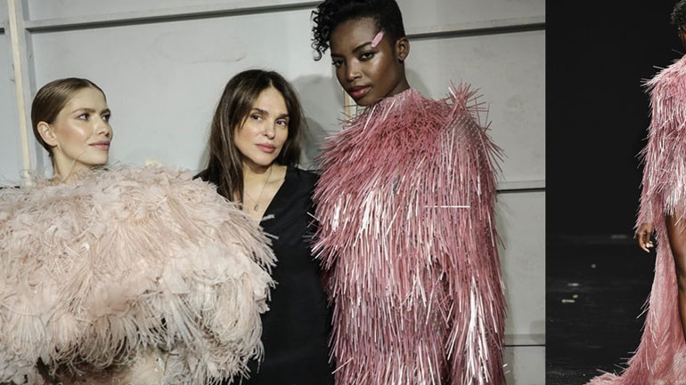 Celia Kritharioti Couture: Υπερθέαμα διά χειρός Σήλιας Κριθαριώτη στο Παρίσι