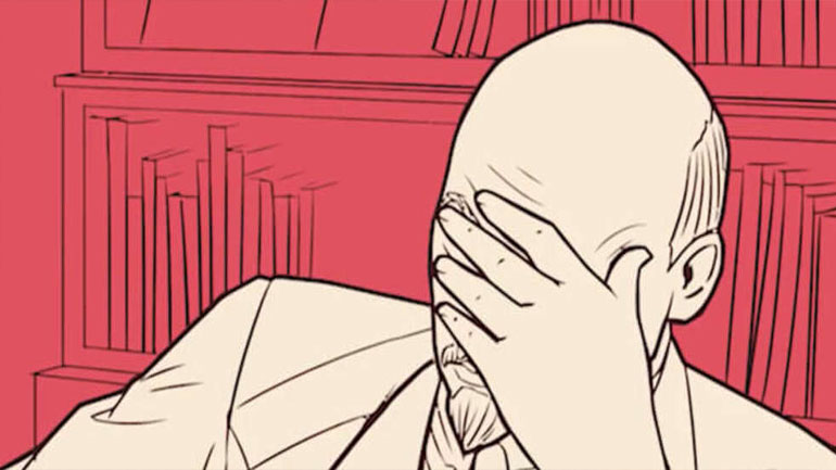 Χιουμοριστικό σποτάκι της ΚΝΕ για τον Τσίπρα και τον Λένιν