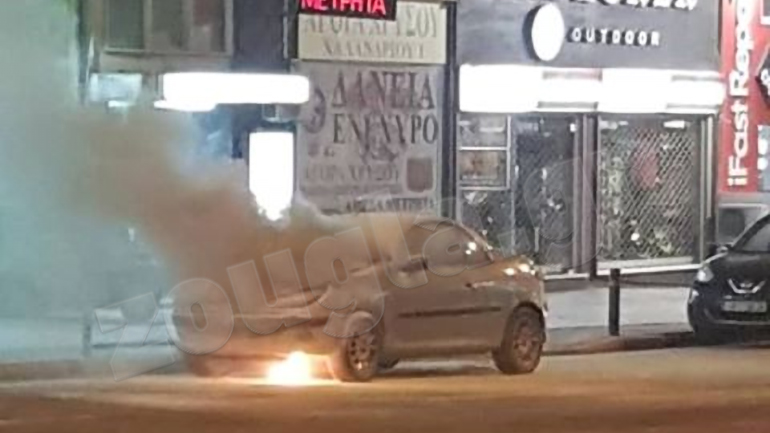 Πυρκαγιά σε Ι.Χ. στην Αγία Παρασκευή