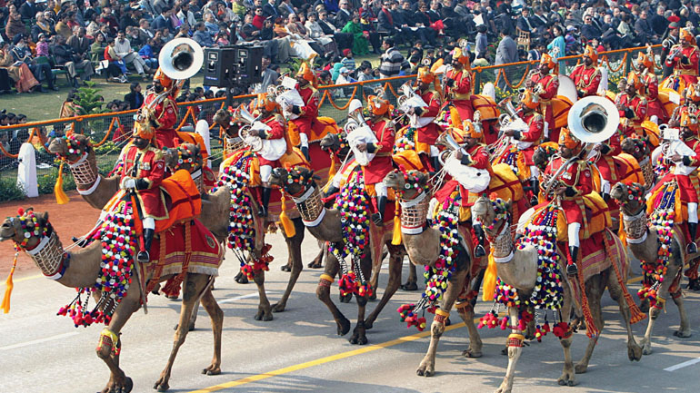 Ινδία: Η χώρα γιορτάζει την 70ή Ημέρα της Δημοκρατίας, με μια εντυπωσιακή παρέλαση