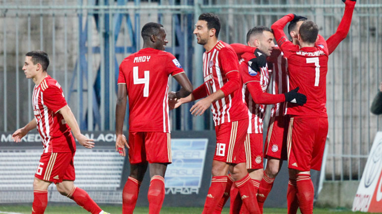 Πέρασε νικηφόρα από την Τρίπολη ο Ολυμπιακός, 2-0 τον Αστέρα