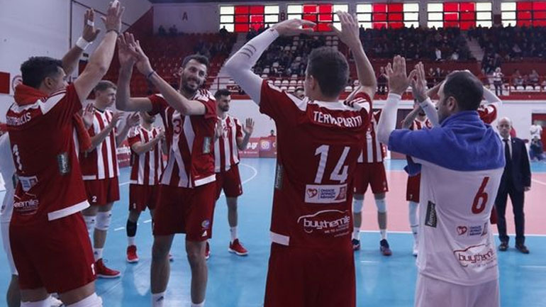Bόλεϊ: Κατέκτησε το Λιγκ Καπ «Νίκος Σαμαράς» ο Ολυμπιακός