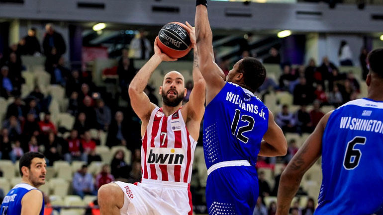 Στο… ρελαντί ο Ολυμπιακός, 92-69 την Κύμη