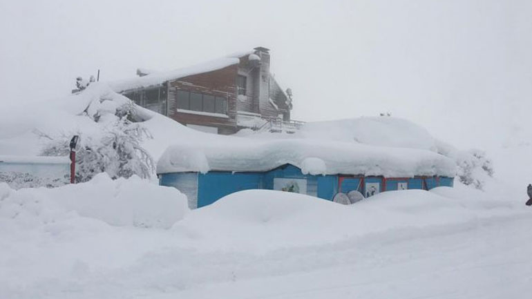 Εικόνες… Σιβηρίας στο Χιονοδρομικό Κέντρο Μαινάλου