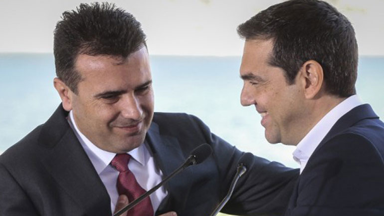 Το Ισραήλ συγχαίρει τους πρωθυπουργούς, Αλέξη Τσίπρα και Ζόραν Ζάεφ