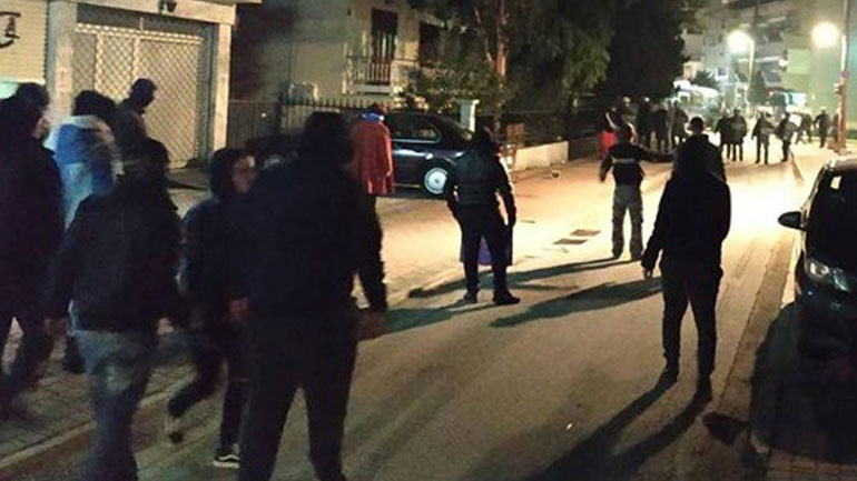 Κατερίνη: Εννέα στο αυτόφωρο και ένας στον ανακριτή για τα επεισόδια  κοντά στο σπίτι της βουλευτού Ελ. Σκούφα