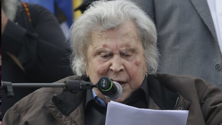 Θεοδωράκης: Η κυβέρνηση δεν εκπροσωπεί τον λαό Θεοδωράκης: Η κυβέρνηση δεν εκπροσωπεί τον λαό