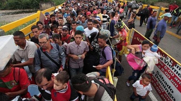 Ο ΔΟΜ καλεί τους ηγέτες της Λατινικής Αμερικής να υποστηρίξουν τους πολίτες της Βενεζουέλας