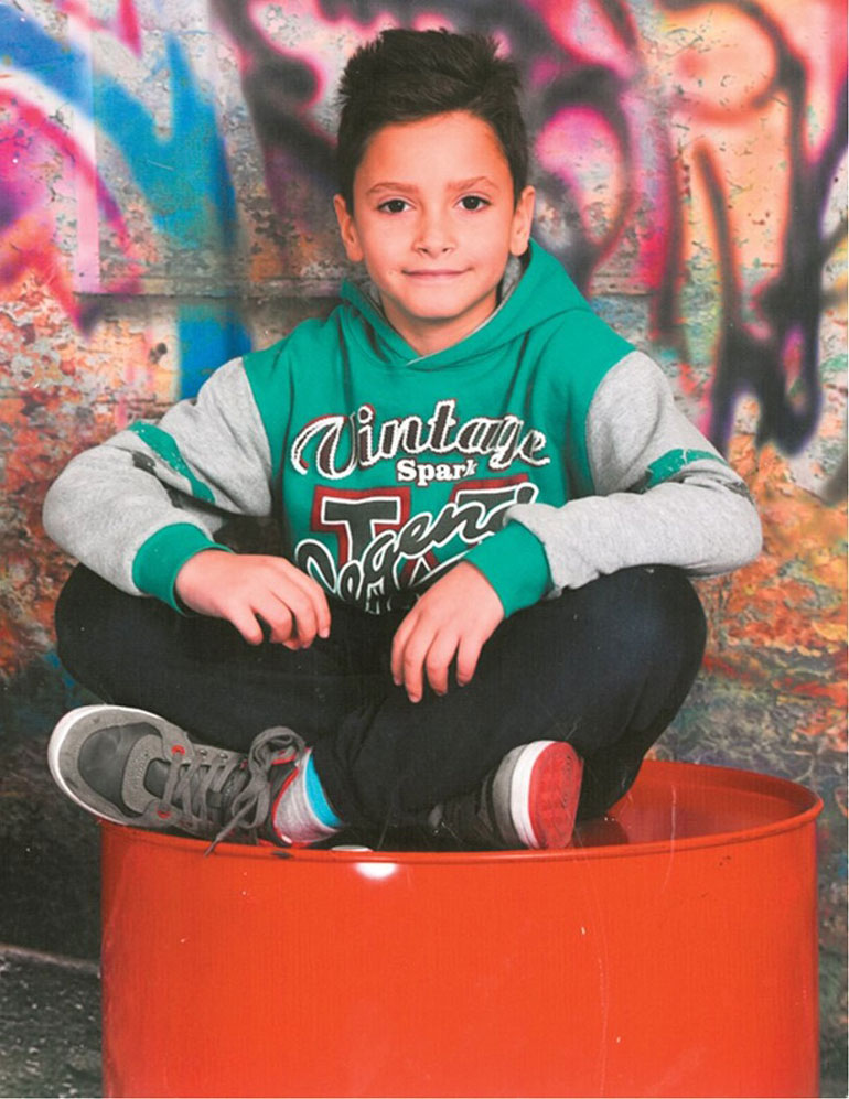 (Ο 9χρονος Δημήτρης Κατσαούνος, που πέθανε άδικα το καλοκαίρι του 2017, μετά από πτώση με το ποδήλατο)