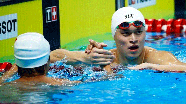 Κολύμβηση: Διαψεύδουν οι κινέζοι τις κατηγορίες για τον «χρυσό» Σουν Γιανγκ