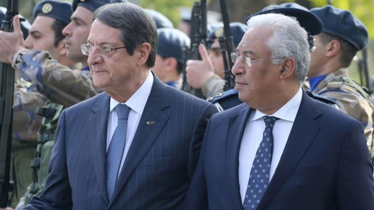 Συνάντηση Αναστασιάδη-Κόστα: Κοινό όραμα Πορτογαλίας-Κύπρου για την Ε.Ε.