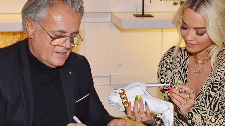 Ο Giuseppe Zanotti και η Rita Ora δημιούργησαν μια ξεχωριστή συλλογή παπουτσιών!