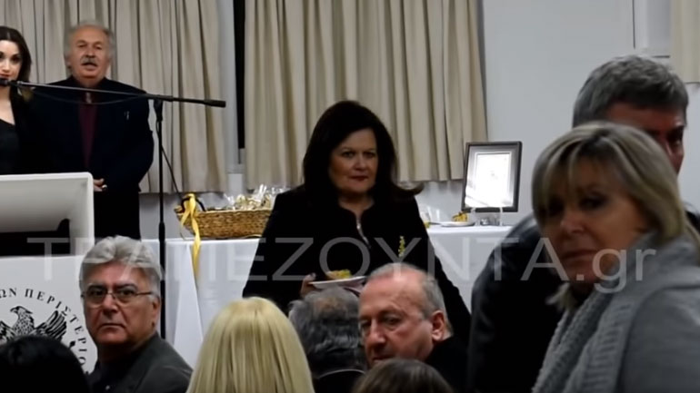 Αποδοκίμασαν τη Χαρά Καφαντάρη σε εκδήλωση στο Περιστέρι