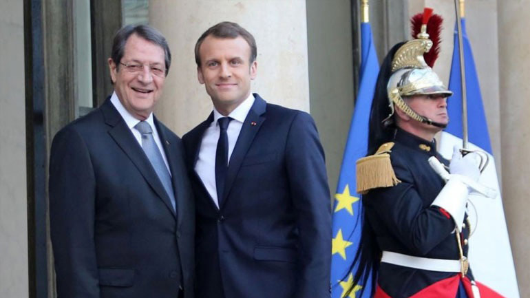 Το Κυπριακό και η ασφάλεια στο επίκεντρο της συνάντησης Νίκου Αναστασιάδη-Εμανουέλ Μακρόν