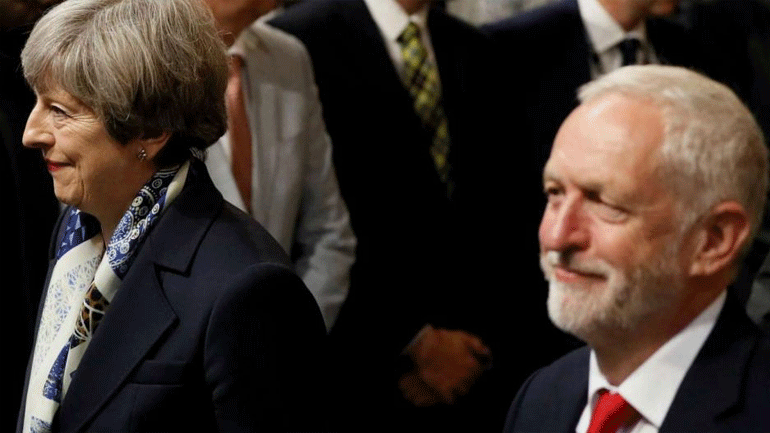 Το backstop και η τελωνειακή ένωση στο επίκεντρο της συνάντησης Μέι – Κόρμπιν