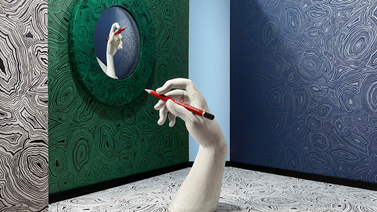 «Senza Tempo», η τελευταία συλλογή ταπισερί του Fornasetti