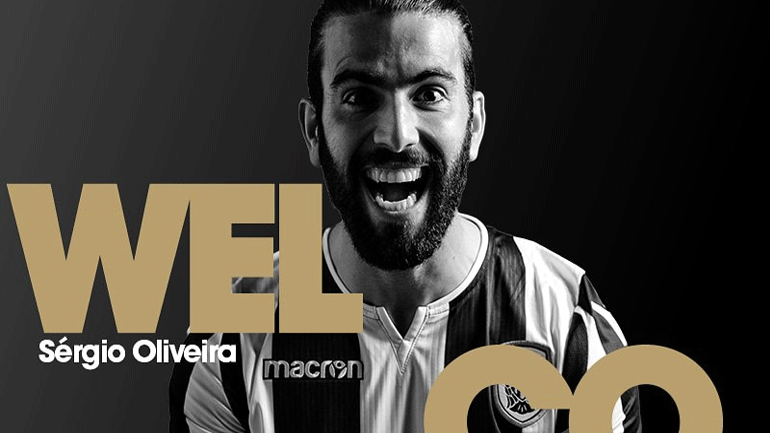 Επίσημα στον ΠΑΟΚ ο Σέρτζιο Ολιβέιρα
