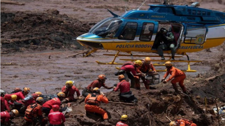 Βραζιλία: Στους 110 οι νεκροί, στους 238 οι αγνοούμενοι από την κατάρρευση φράγματος