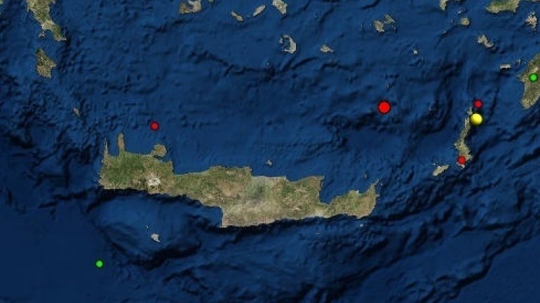 Σεισμός 3,5 Ρίχτερ στην Κρήτη