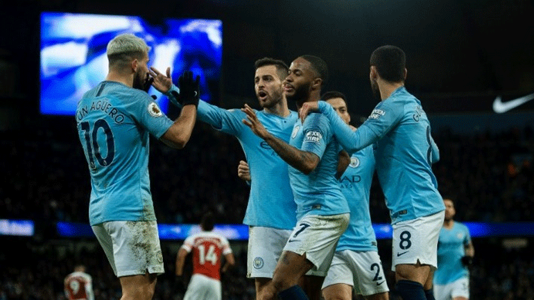 Νικήτρια στο ντέρμπι η Σίτι, 3-1 την Άρσεναλ