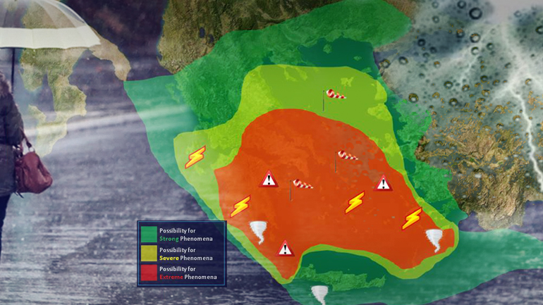 Κακοκαιρία με λασποβροχή
