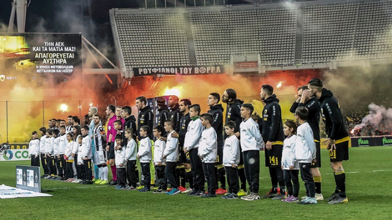 Ευχαρίστησε την ΑΕΚ για τη φιλοξενία ο Σαββίδης