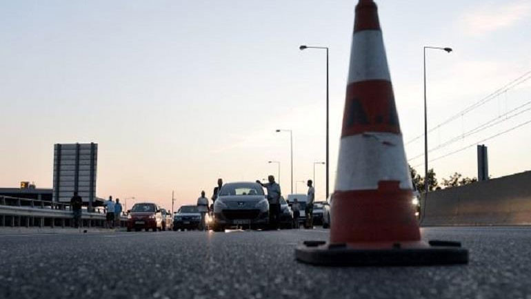 Καραμπόλα στην περιφερειακή Υμηττού