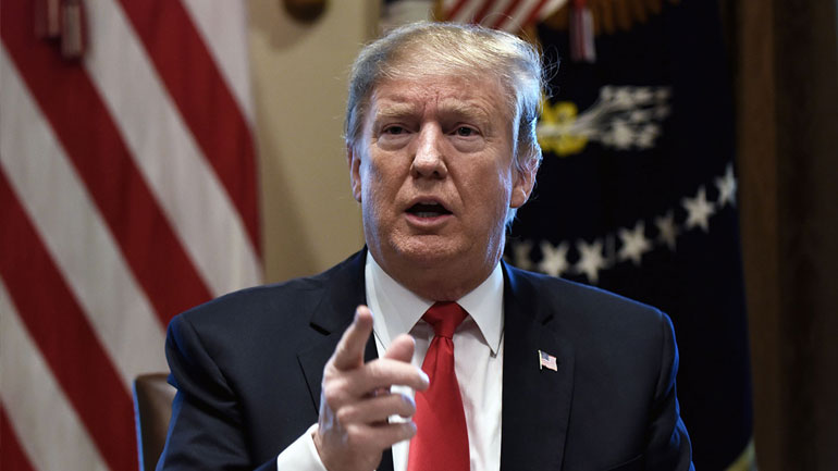 Ο πρόεδρος Τραμπ επανέλαβε την επιθυμία του να αποσύρει τα στρατεύματα από τη Συρία και το Ιράκ