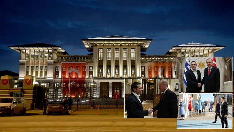 Ο Τσίπρας στο σαράϊ του Tayip Bey