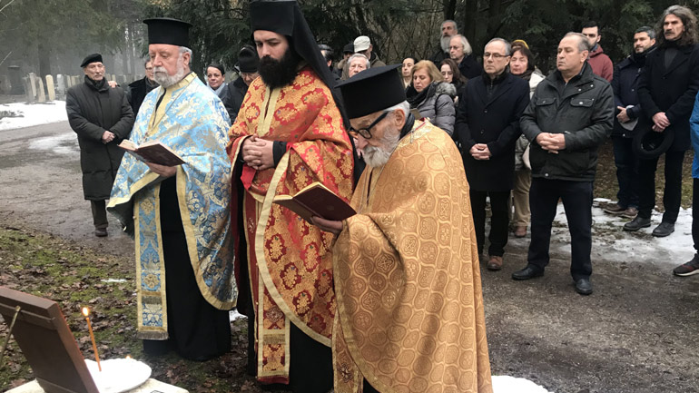 Μνημόσυνο του παγκοσμίου φήμης Έλληνα μαθηματικού Κωνσταντίνου Καραθεοδωρή στον τάφο του στο Μόναχο