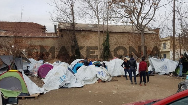 Θεσσαλονίκη: Αστυνομική επιχείρηση στον άτυπο καταυλισμό – Συνελήφθησαν 17 άτομα