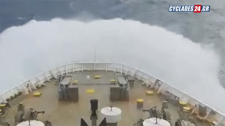 Δείτε πώς τo «ΑΣΤΕΡΙΩΝ ΙΙ» δαμάζει τα 10 μποφόρ στην Αδριατική